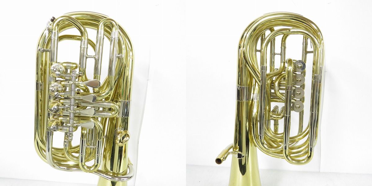 実際に弊社で買取させて頂いた★Behning&Sons/ベーニング＆ソン ミニチューバ Eb差し替え延長管の画像 2枚目