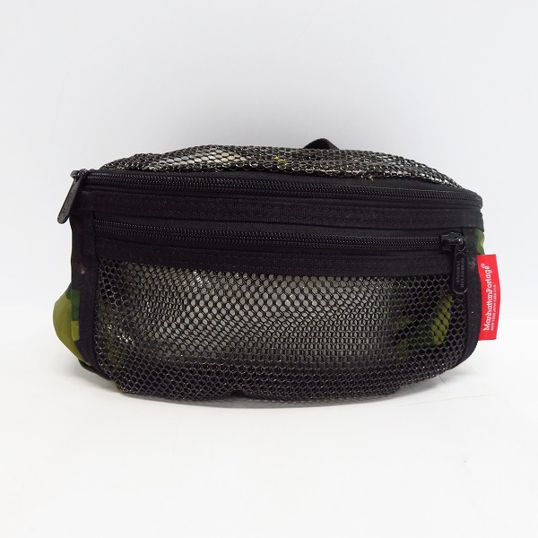 実際に弊社で買取させて頂いたManhattan Portage/マンハッタンポーテージ メッシュ/迷彩柄 ウェストバッグ/ボディバッグ