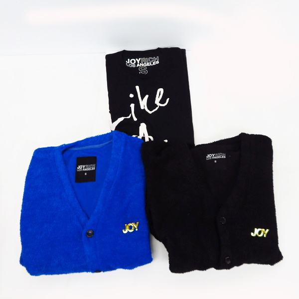 実際に弊社で買取させて頂いた【おまとめ品/10点↑】JOYRICH/ジョイリッチ プリント ハーフスリーブ/半袖 カットソー/Tシャツ/カーディガン Size：Sの画像 3枚目