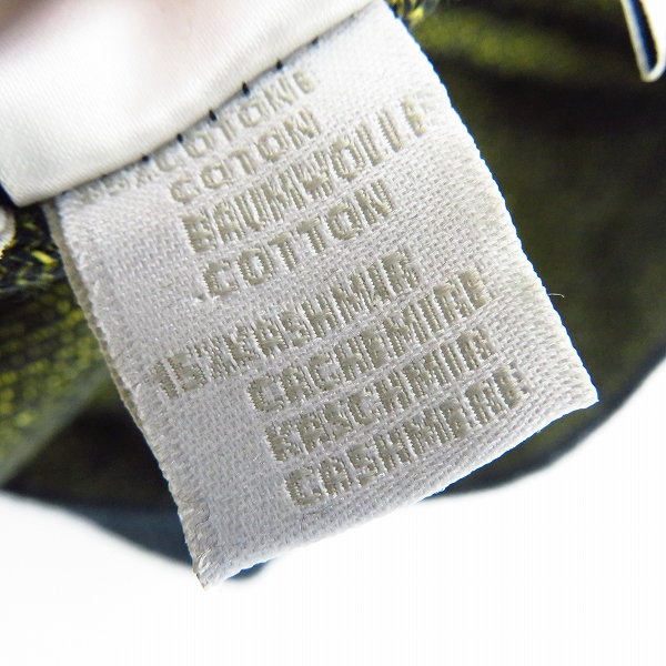 実際に弊社で買取させて頂いたLucien pellat-finet/ルシアンペラフィネ ニット/セーター スマイル/マリファナ Sの画像 5枚目