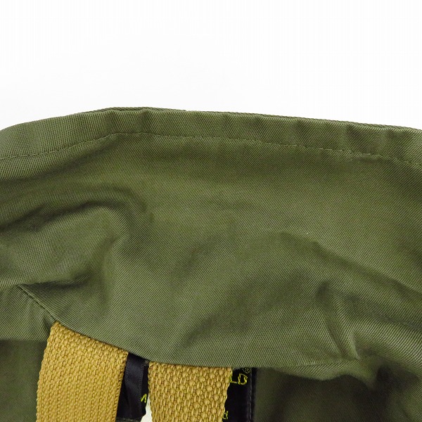 実際に弊社で買取させて頂いたHUNTING WORLD/ハンティングワールド コットン ミリタリージャケット カーキ/42の画像 6枚目