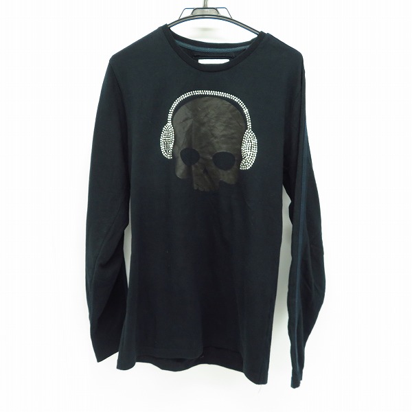 実際に弊社で買取させて頂いたHYDROGEN/ハイドロゲン ヘッドホンスカル ロングスリーブカットソー/M