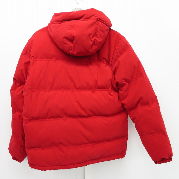 実際に弊社で買取させて頂いたBack Channel/バックチャンネル ダウンジャケット フーディー レッド/Mの画像 1枚目