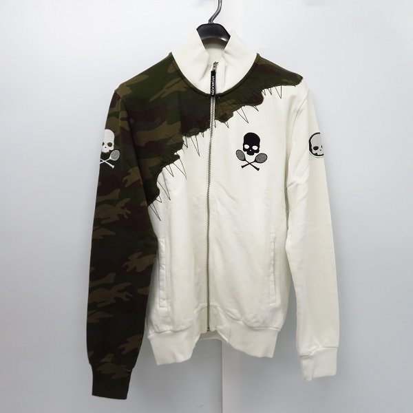 実際に弊社で買取させて頂いたHYDROGEN/ハイドロゲン カモフラ柄 スカル刺繍 ジャケット S