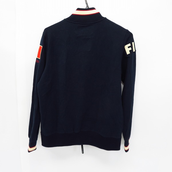 実際に弊社で買取させて頂いたHYDROGEN/ハイドロゲン スウェットジップブルゾン ネイビー/Mの画像 1枚目