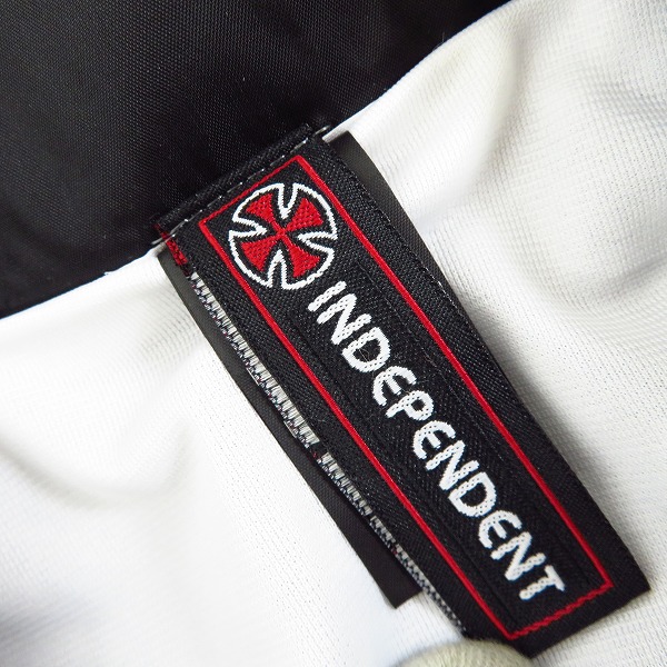 実際に弊社で買取させて頂いたINDEPENDENT/インディペンデント SPEED KILLS コーチジャケット ブラック/黒 Sの画像 2枚目
