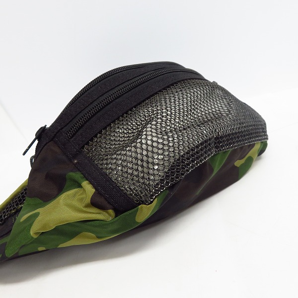 実際に弊社で買取させて頂いたManhattan Portage/マンハッタンポーテージ メッシュ/迷彩柄 ウェストバッグ/ボディバッグの画像 2枚目