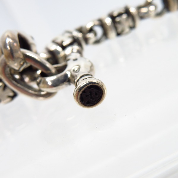 実際に弊社で買取させて頂いたTRAVIS WALKER/トラヴィスワーカー OUTLAW BRACELET WITH T-BAR 8リンクの画像 4枚目