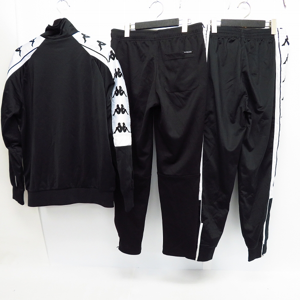 実際に弊社で買取させて頂いたKappa/カッパ  BANDA バンダ メンズ 裏トリコット ジャージ セットアップ/トラックパンツ/M/L 3点セットの画像 1枚目