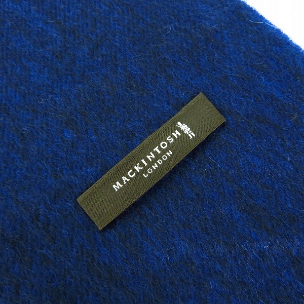 実際に弊社で買取させて頂いたMACKINTOSH LONDON/マッキントッシュ カシミア100% マフラーの画像 1枚目