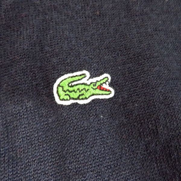 実際に弊社で買取させて頂いたLACOSTE/ラコステ ウールカーディガン 2点セットの画像 3枚目