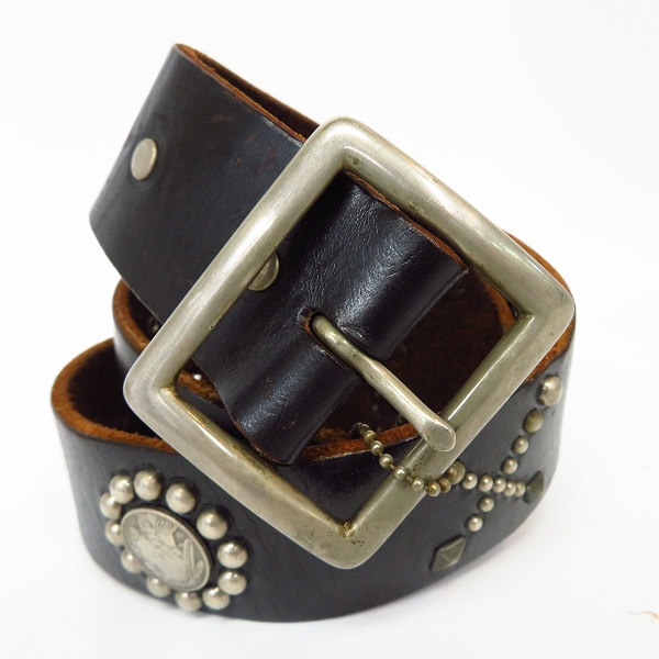 実際に弊社で買取させて頂いたHTC/エイチティーシー インディアンコンチョベルト 32