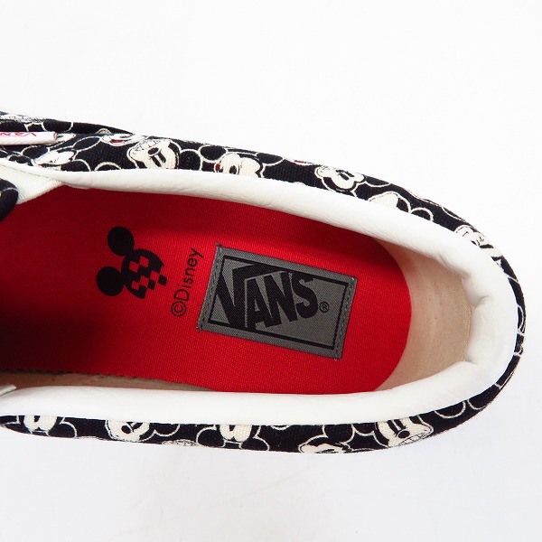 未使用VANS&frasl;バンズ ディズニー V98CL &frasl;ミッキー スリッポン