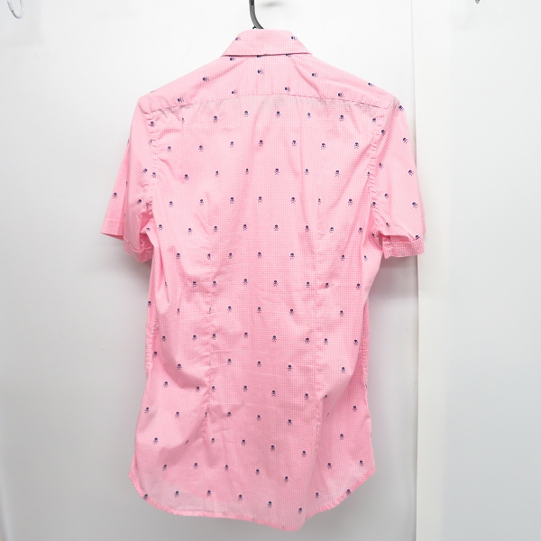 実際に弊社で買取させて頂いた【JPタグ】HYDROGEN/ハイドロゲン 総スカルプリント ハーフスリーブ/半袖 シャツ Size：XSの画像 1枚目