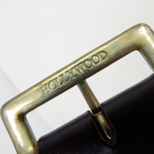 実際に弊社で買取させて頂いたHTC/エイチティーシー ピラミッドスタッズ レザーベルト 32の画像 3枚目