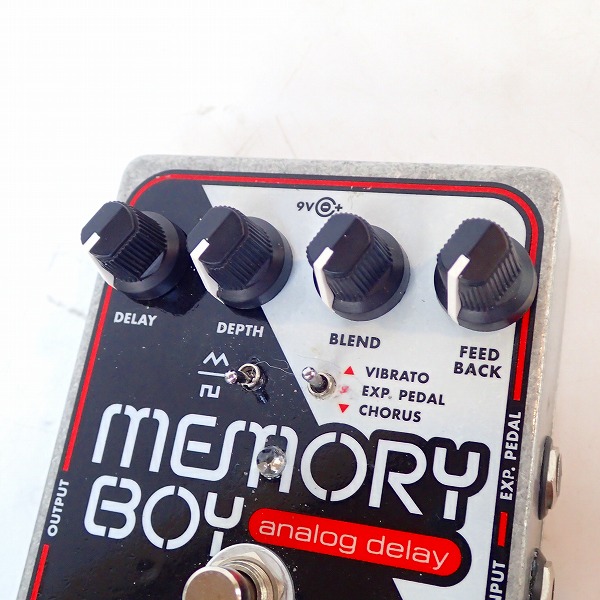 実際に弊社で買取させて頂いた【音出し確認済み】ELECTRO-HARMONIX/エレクトロハーモニックス MEMORY BOY アナログディレイ エフェクターの画像 6枚目