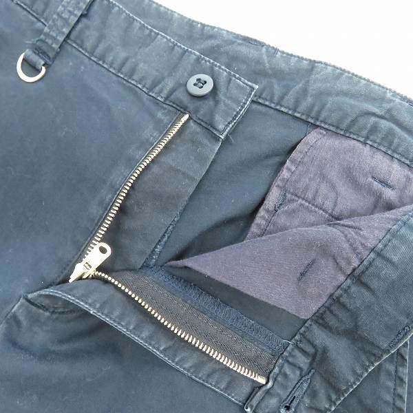 実際に弊社で買取させて頂いたuniform experiment/ユニフォームエクスペリメント SLIM-FIT CINO PANT ネイビー UE-150048/2の画像 2枚目