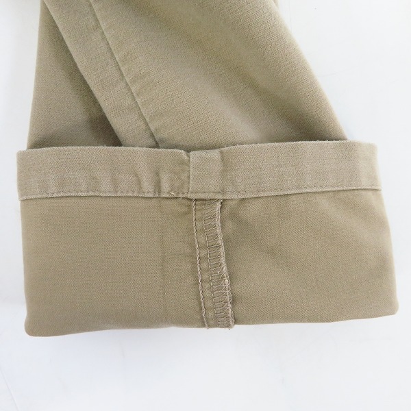 実際に弊社で買取させて頂いたuniform experiment/ユニフォームエクスペリメント ストレッチパンツ ベージュ UE-145082/2の画像 6枚目