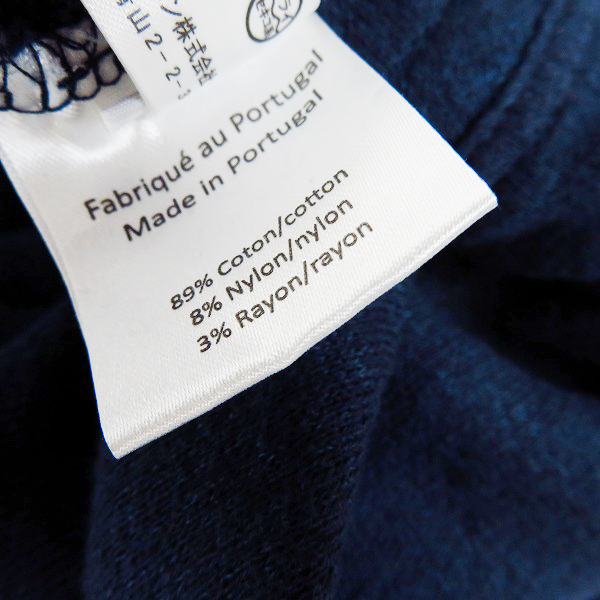 実際に弊社で買取させて頂いたBALMAIN/バルマン スウェット バイカーパンツ ネイビー/Sの画像 4枚目