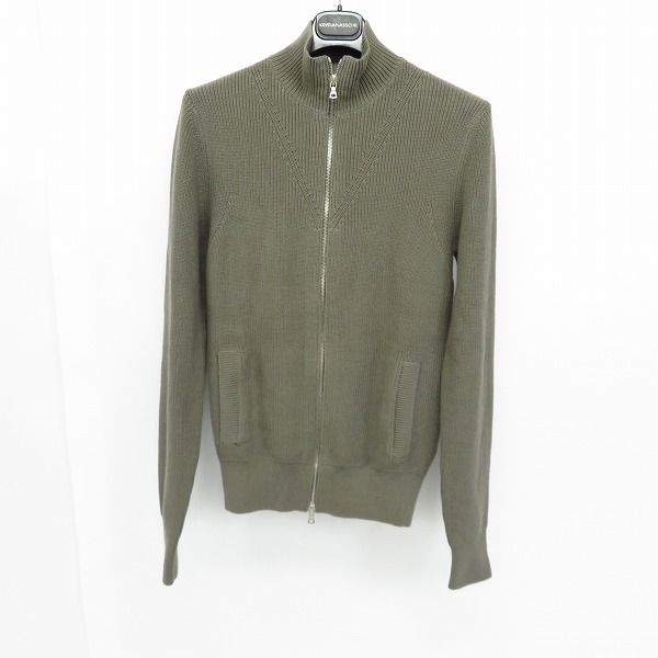 実際に弊社で買取させて頂いた【未使用】DRIES VAN NOTEN/ドリスヴァンノッテン コットンニットブルゾン/S