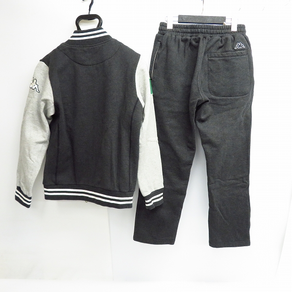 実際に弊社で買取させて頂いたKappa/カッパ ITA ロゴ スウェット/スエット ジップアップ ジャケット/パンツ/セットアップ Size：Sの画像 1枚目