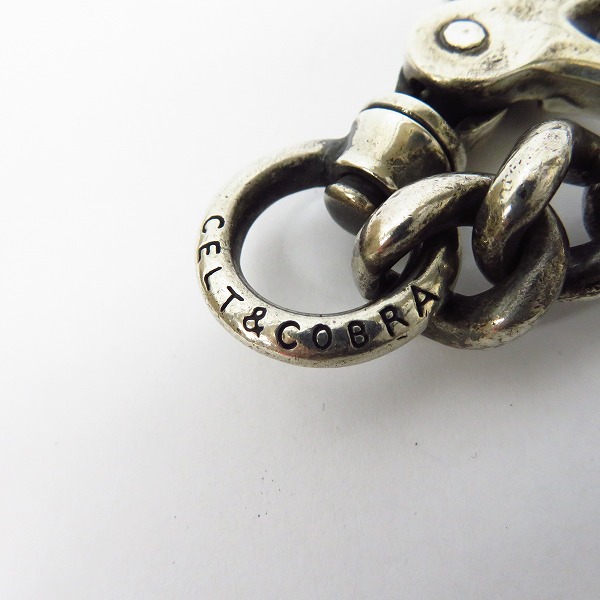 実際に弊社で買取させて頂いたCELT&COBRA/ケルト&コブラ 1st シルバー ウォレットチェーンの画像 3枚目