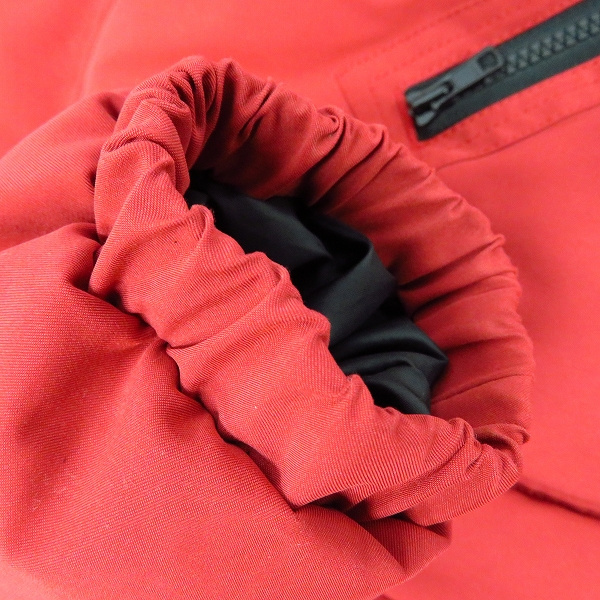 実際に弊社で買取させて頂いたBack Channel/バックチャンネル ダウンジャケット フーディー レッド/Mの画像 6枚目