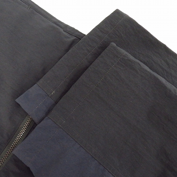 実際に弊社で買取させて頂いた【未使用】FACTOTUM/ファクトタム ナイロン スキニーパンツ 01050235 ブラック/48の画像 6枚目