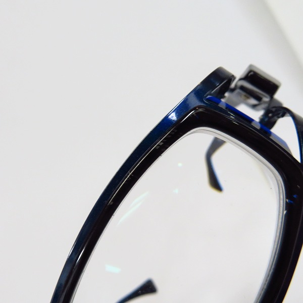 実際に弊社で買取させて頂いたless than human/レスザンヒューマン Wernher.V.B メガネフレームの画像 7枚目