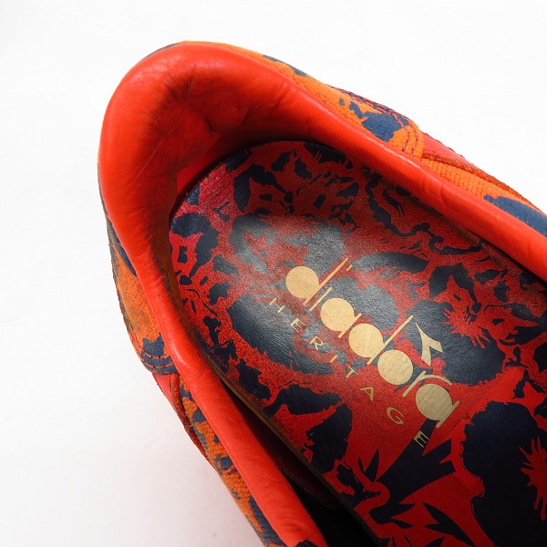 実際に弊社で買取させて頂いたDIADORA/ディアドラ HERITAGE ローカットスニーカー 161785-45017/27.0の画像 4枚目