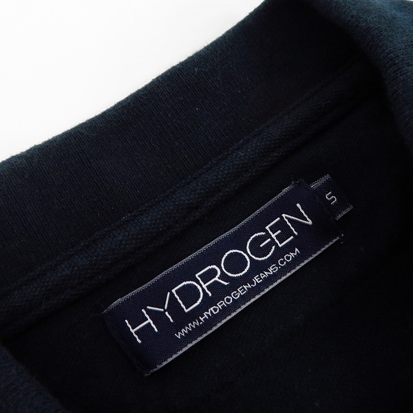 実際に弊社で買取させて頂いたHYDROGEN/ハイドロゲン ワンポイントスカル ポロシャツ/Sの画像 2枚目