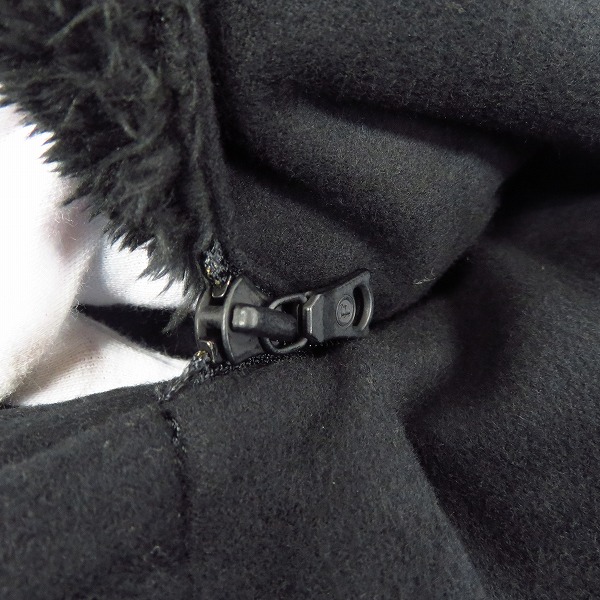 実際に弊社で買取させて頂いた【未使用】FACTOTUM/ファクトタム モールスキンストレッチアラスカンコート 01030534 ブラック/46の画像 8枚目