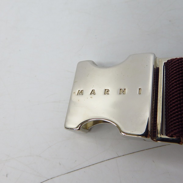 実際に弊社で買取させて頂いたMARNI/マルニ shatter print バックパック ボルドー の画像 7枚目