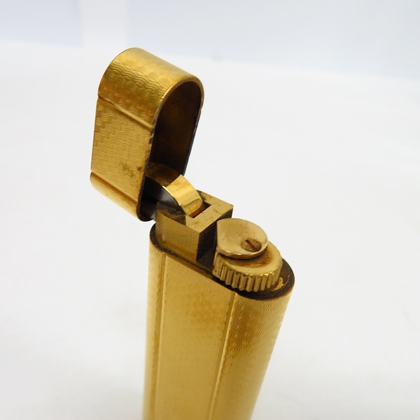実際に弊社で買取させて頂いたCartier/カルティエ ガスライター ゴールドの画像 4枚目