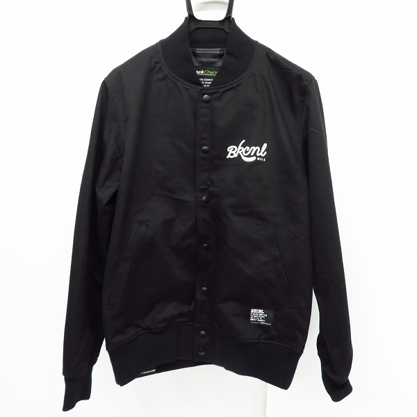 実際に弊社で買取させて頂いたBack Channel/バックチャンネル スタジャン バックプリント ブラック/M