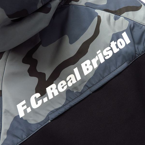 実際に弊社で買取させて頂いたF.C.Real Bristol/F.C.レアルブリストル 16AW VENTILATION HOODY カモフラ ジップアップ ジャケット FCRB-167017/Sの画像 2枚目