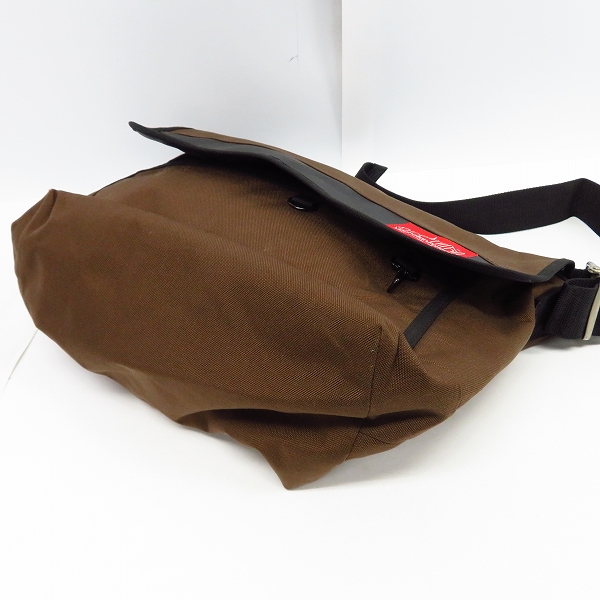 実際に弊社で買取させて頂いたManhattan Portage/マンハッタンポーテージ  メッセンジャーバッグ ブラウンの画像 2枚目