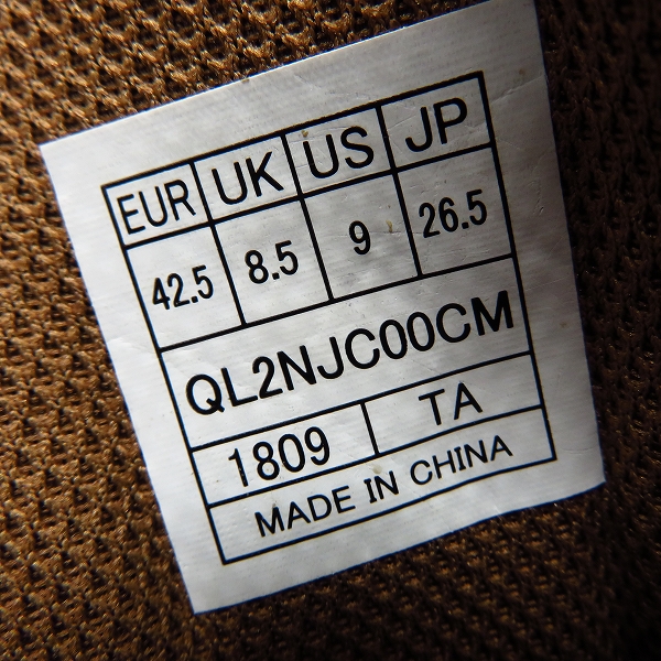 実際に弊社で買取させて頂いたle coq sportif/ルコックスポルティフ LCS TR OG LE QL2NJC00CM 26.5の画像 5枚目