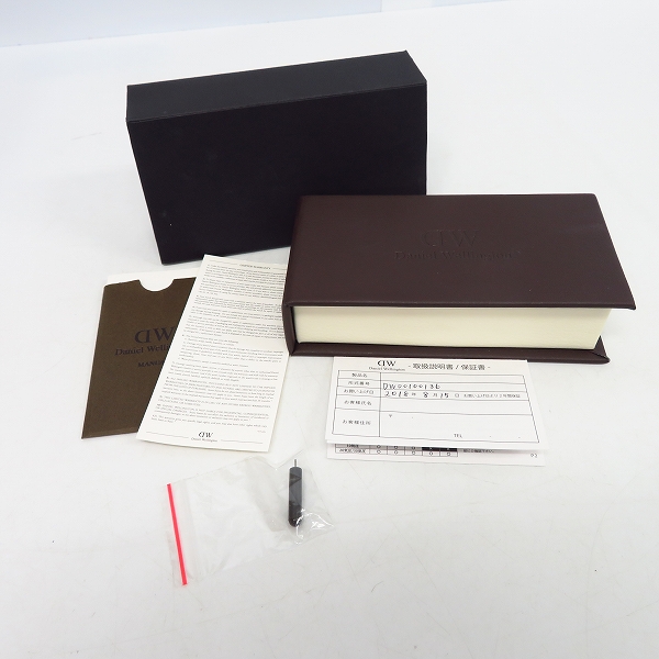 実際に弊社で買取させて頂いたDaniel Wellington/ダニエルウェリントン クラシックブラック セントモーズ 腕時計 DW00100136の画像 6枚目