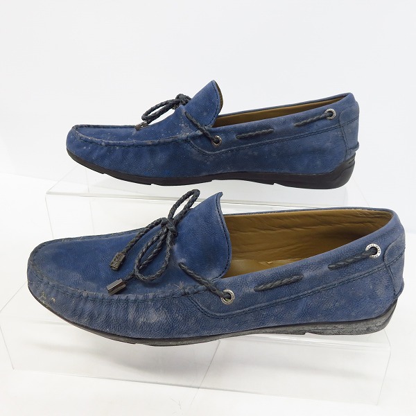 実際に弊社で買取させて頂いたHUGO BOSS/ヒューゴボス レザー ドライビングシューズ UK7の画像 3枚目