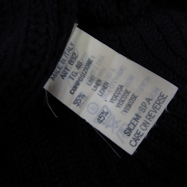 実際に弊社で買取させて頂いたEMPORIO ARMANI/エンポリオアルマーニ ニットセーター/48の画像 3枚目