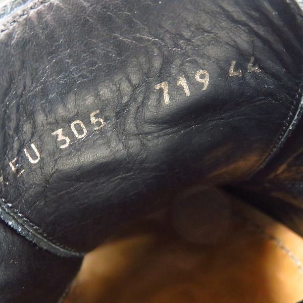 実際に弊社で買取させて頂いたEMPORIO ARMANI/エンポリオアルマーニ スエード/エナメル レザーシューズ/44の画像 5枚目