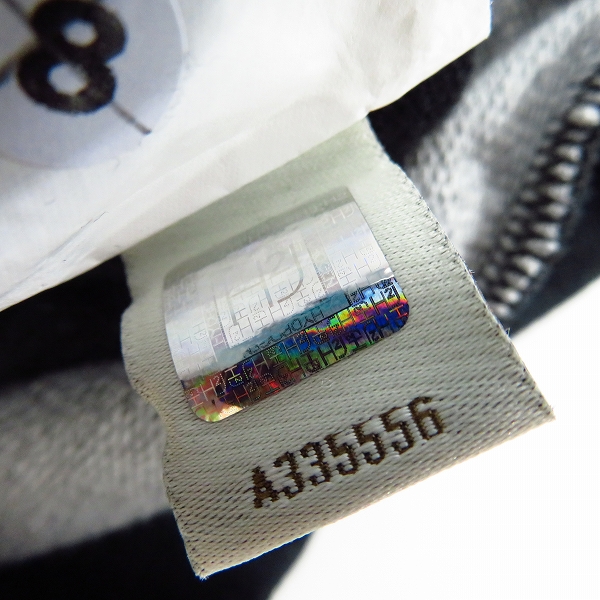 実際に弊社で買取させて頂いたHYDROGEN/ハイドロゲン スカル刺繍 ボーダー柄 プルオーバー パーカー/フーディー Size：Sの画像 5枚目