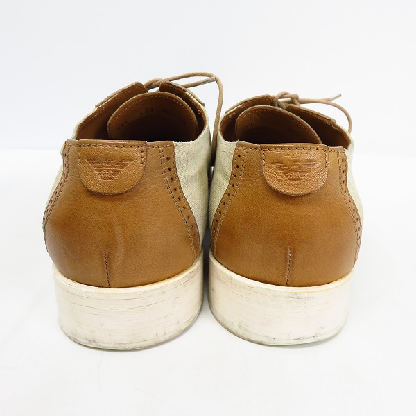 実際に弊社で買取させて頂いたEMPORIO ARMANI/エンポリオアルマーニ ドレスシューズ/44の画像 1枚目