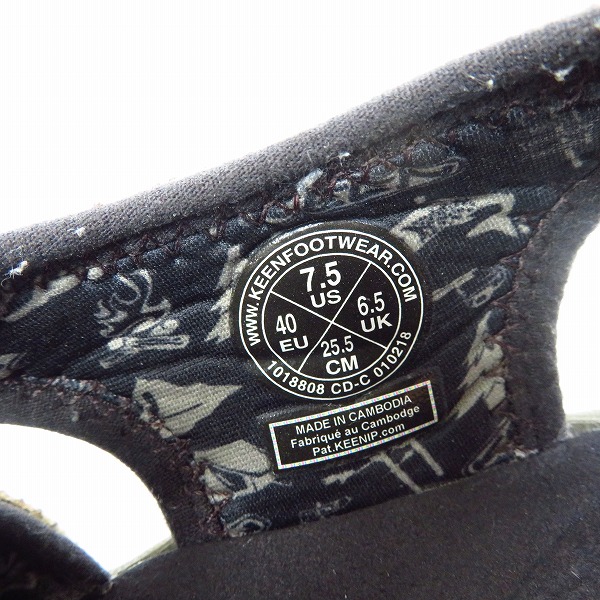 実際に弊社で買取させて頂いたKEEN/キーン Newport Retro 1018808 サンダル/25.5の画像 5枚目