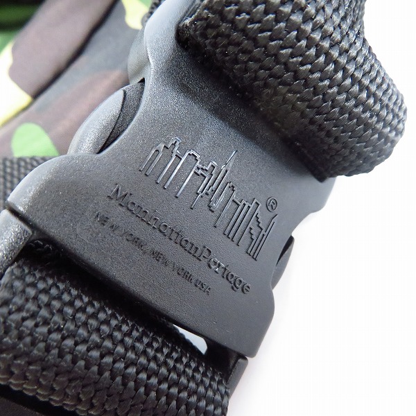 実際に弊社で買取させて頂いたManhattan Portage/マンハッタンポーテージ メッシュ/迷彩柄 ウェストバッグ/ボディバッグの画像 8枚目