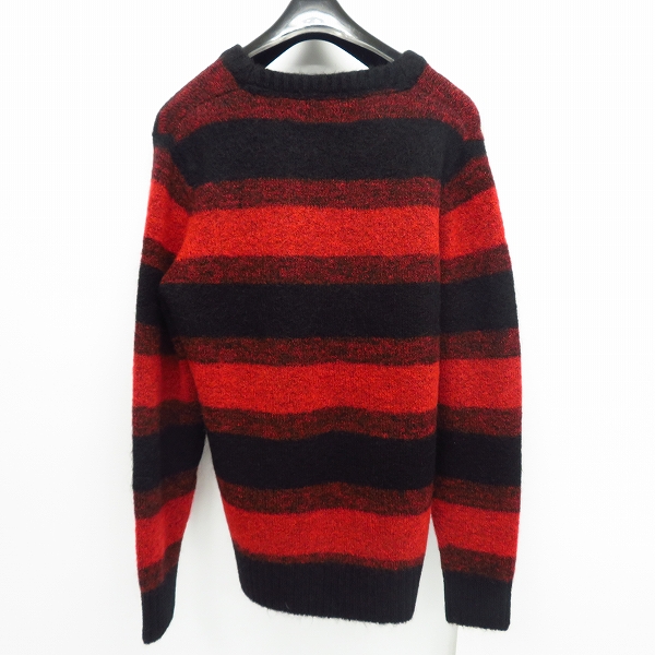 実際に弊社で買取させて頂いた【未使用】Lounge Lizard/ラウンジリザード PASSION KNIT PULLOVER/ニット プルオーバー 黒/赤/2539/1の画像 1枚目