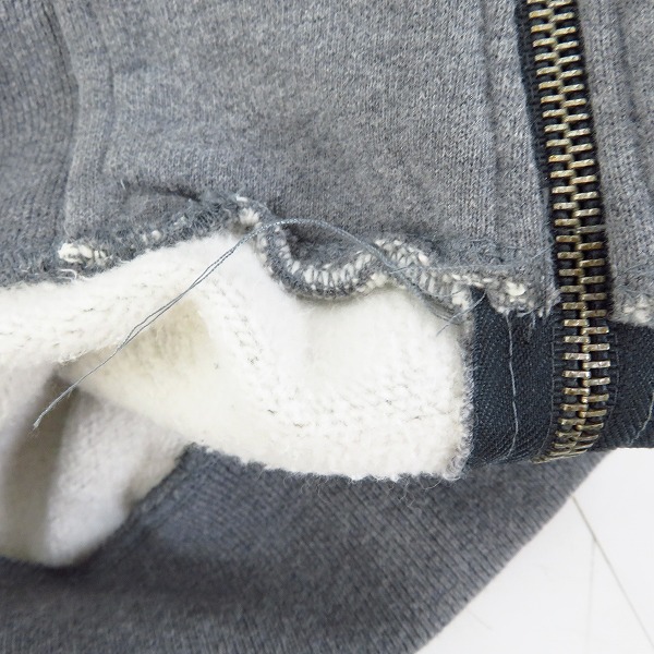 実際に弊社で買取させて頂いたHYDROGEN/ハイドロゲン ロゴ スウェットジップブルゾン/Lの画像 6枚目