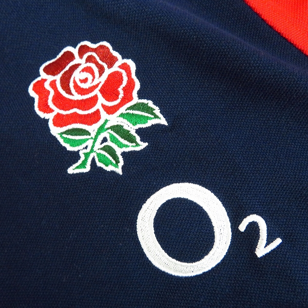 実際に弊社で買取させて頂いた【未使用】canterbury/カンタベリー England Rugby ポロシャツ M,Lサイズ 6点セットの画像 4枚目