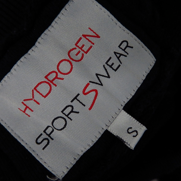 実際に弊社で買取させて頂いたHYDROGEN/ハイドロゲン プルオーバーパーカー/スウェットパンツ スカルプリント ブラック/ブルー セットアップ Sの画像 7枚目
